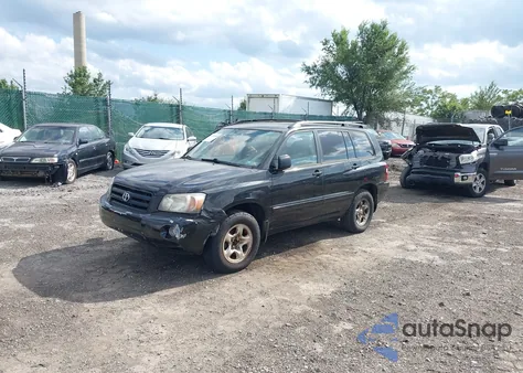 2005 Toyota Highlander from USA, damaged, VIN JTEGD21A150106448